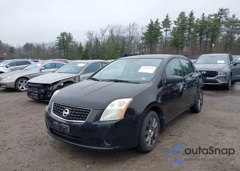 2008 Nissan Sentra 2.0S из США, поврежденный, VIN 3N1AB61E18L725460